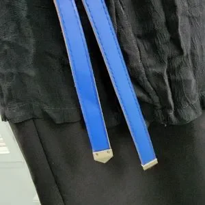 Accessories | Plus Size Royal Blue Silver Obi Wrap Corset  display picture 1